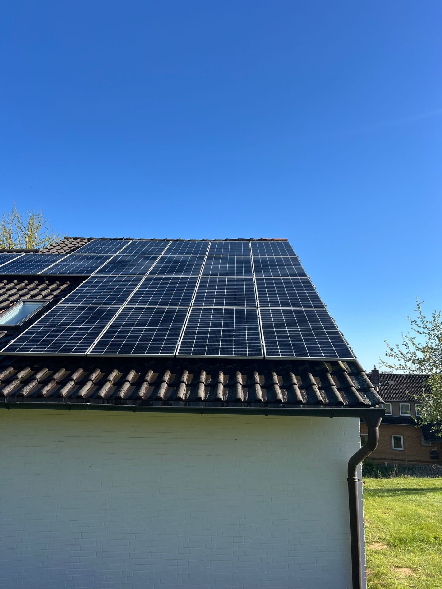 Photovoltaik-Anlage — nachher